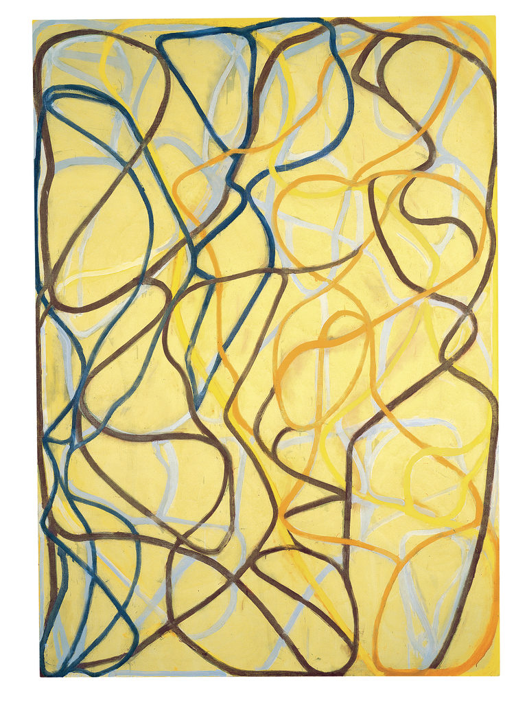 Artwork image, Brice Marden, The Sisters