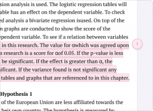 Own Sources Checker Rapport